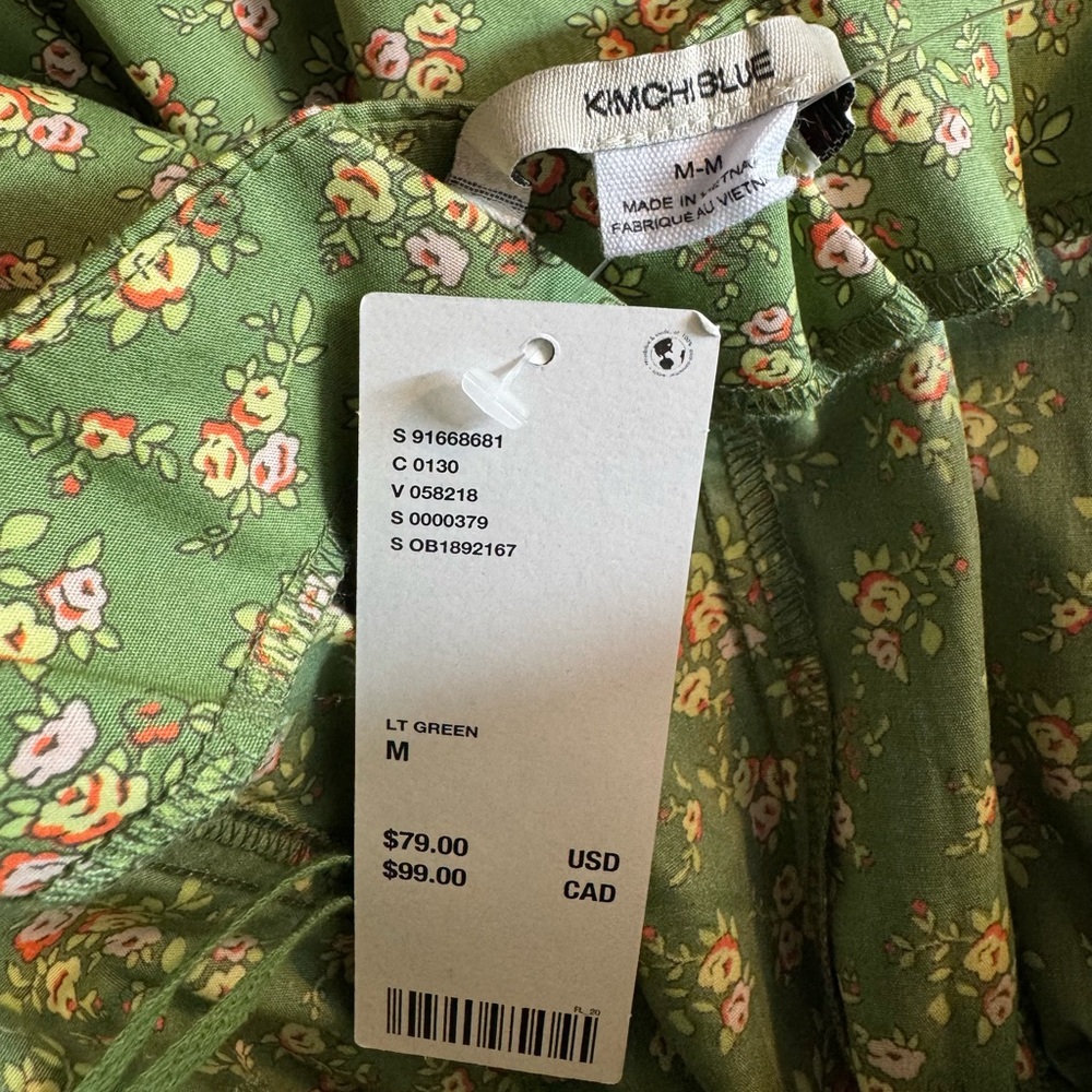 Kimchi Blue Addison Strapless Fit & Flare Mini Dress - Picture 10 of 10